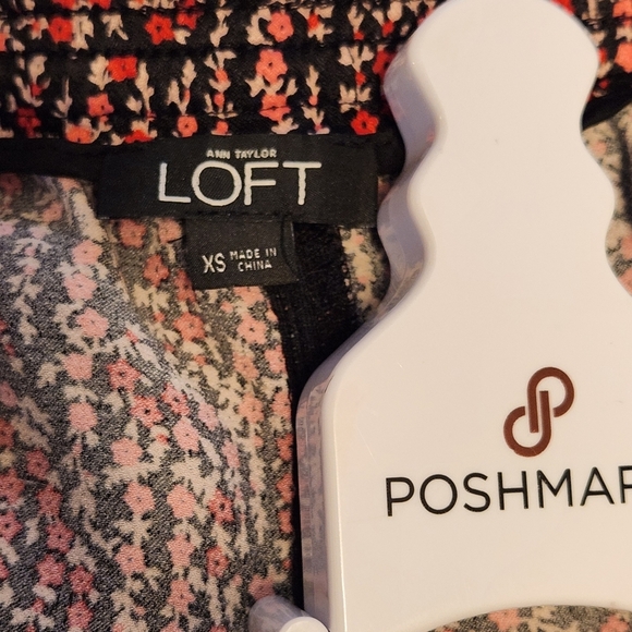 LOFT Women's Floral Print Sleep Shorts - Picture 3 of 5